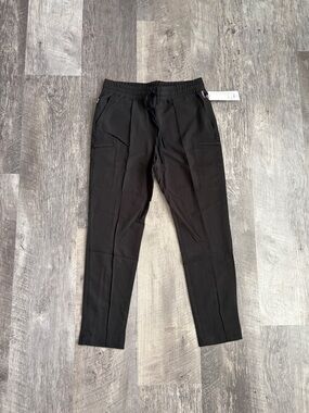 Women's Black Drawstring Cargo Jogger Pants